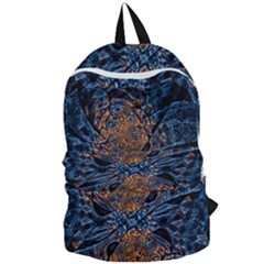 Fractal Galaxy Foldable Lightweight Backpack by MRNStudios