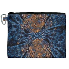 Fractal Galaxy Canvas Cosmetic Bag (xxl) by MRNStudios