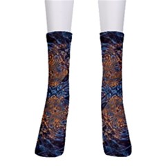 Fractal Galaxy Men s Crew Socks by MRNStudios