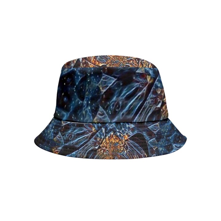 Fractal Galaxy Inside Out Bucket Hat (Kids)