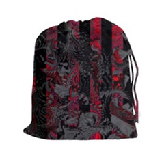 Gates Of Hell Drawstring Pouch (2xl) by MRNStudios