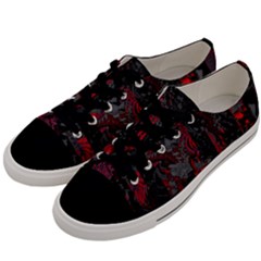 Gates Of Hell Men s Low Top Canvas Sneakers by MRNStudios