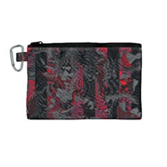 Gates Of Hell Canvas Cosmetic Bag (medium) by MRNStudios