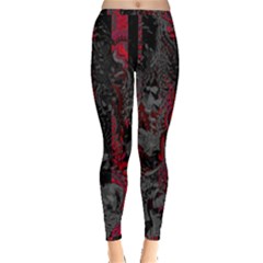 Gates Of Hell Inside Out Leggings by MRNStudios