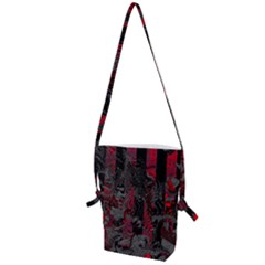 Gates Of Hell Folding Shoulder Bag by MRNStudios