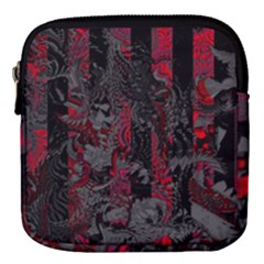 Gates Of Hell Mini Square Pouch by MRNStudios