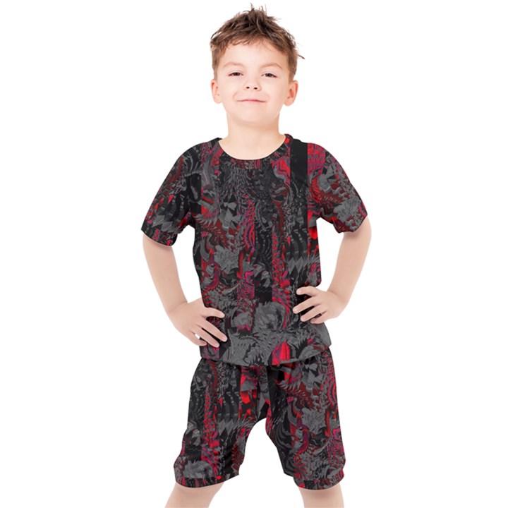 Gates Of Hell Kids  Tee and Shorts Set