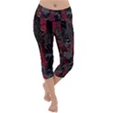 Gates Of Hell Lightweight Velour Capri Yoga Leggings View1