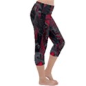 Gates Of Hell Lightweight Velour Capri Yoga Leggings View3