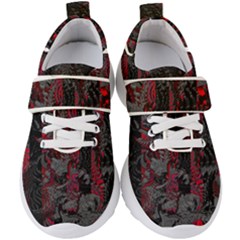 Gates Of Hell Kids  Velcro Strap Shoes by MRNStudios