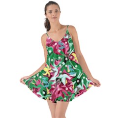 Floral-diamonte Love the Sun Cover Up