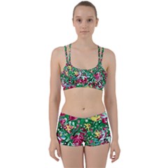 Floral-diamonte Perfect Fit Gym Set