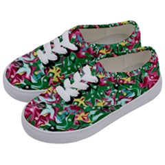 Floral-diamonte Kids  Classic Low Top Sneakers