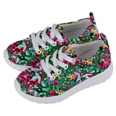 Floral-diamonte Kids  Lightweight Sports Shoes