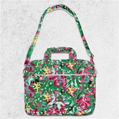 Floral-diamonte MacBook Pro Shoulder Laptop Bag 