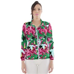 Floral-abstract Women s Windbreaker