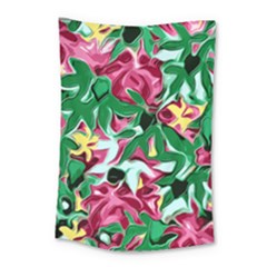 Floral-abstract Small Tapestry