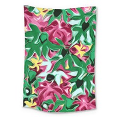 Floral-abstract Large Tapestry