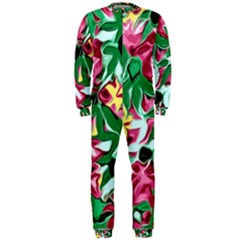 Floral-abstract Onepiece Jumpsuit (men) 