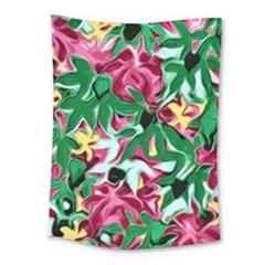 Floral-abstract Medium Tapestry