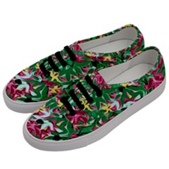 Floral-abstract Men s Classic Low Top Sneakers by PollyParadise