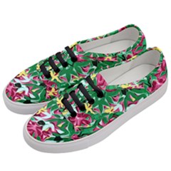 Floral-abstract Women s Classic Low Top Sneakers by PollyParadise