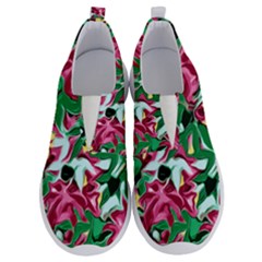 Floral-abstract No Lace Lightweight Shoes by PollyParadise