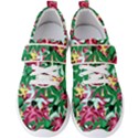 Floral-Abstract Men s Velcro Strap Shoes View1