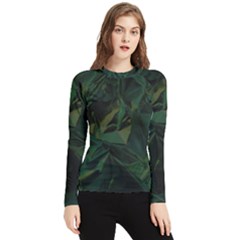 Sea Green Women s Long Sleeve Rash Guard by LW323