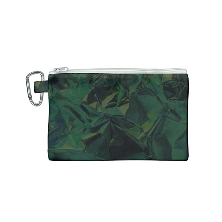 Sea Green Canvas Cosmetic Bag (Small)