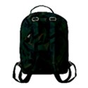 Sea Green Flap Pocket Backpack (Small) View3