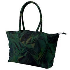 Sea Green Canvas Shoulder Bag by LW323