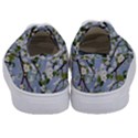 Pear Branch With Flowers Kids  Classic Low Top Sneakers View4