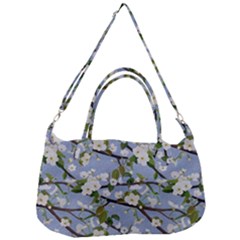 Pear Branch With Flowers Removal Strap Handbag by SychEva