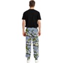 Pear Branch With Flowers Men s Elastic Waist Pants View2