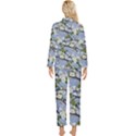 Pear Branch With Flowers Womens  Long Sleeve Pajamas Set View2