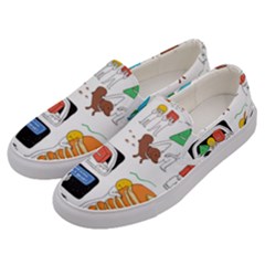 Rtu Men s Canvas Slip Ons by RexTinUdon