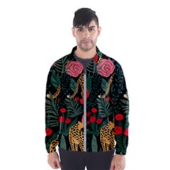 Leopardrose Men s Windbreaker