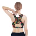 Leopardrose Sports Bra With Pocket View2