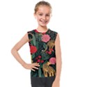 Leopardrose Kids  Mesh Tank Top View1