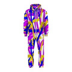 Colored Stripes Hooded Jumpsuit (kids) by UniqueThings