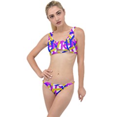 Colored Stripes The Little Details Bikini Set by UniqueThings