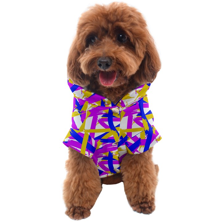 colored stripes Dog Coat