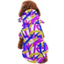 colored stripes Dog Coat View2