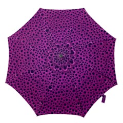 Purple Abstract Print Design Hook Handle Umbrellas (large) by dflcprintsclothing