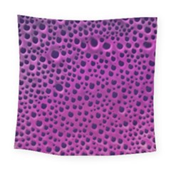 Purple Abstract Print Design Square Tapestry (large) by dflcprintsclothing