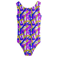 Brushm Kids  Cut-out Back One Piece Swimsuit by UniqueThings