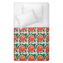 Rose Ornament Duvet Cover (single Size) by SychEva