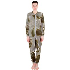   Golden Hearts Onepiece Jumpsuit (ladies)  by Galinka