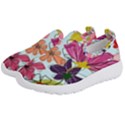 Flower pattern Kids  Slip On Sneakers View2